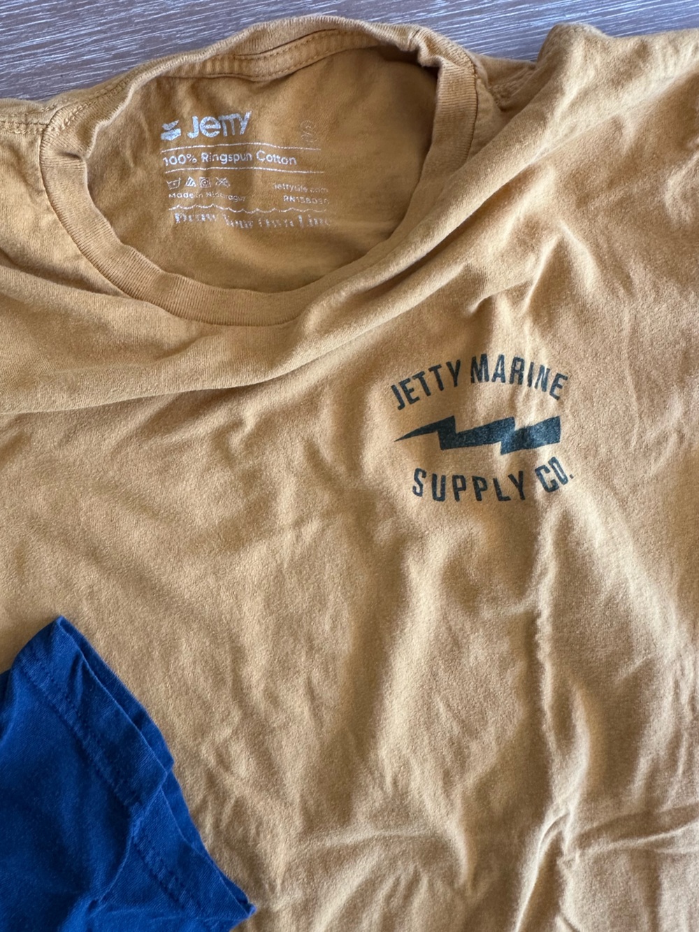 Jetty Graphic Tee Bundle - Mustard & Navy - Picture 7 of 9